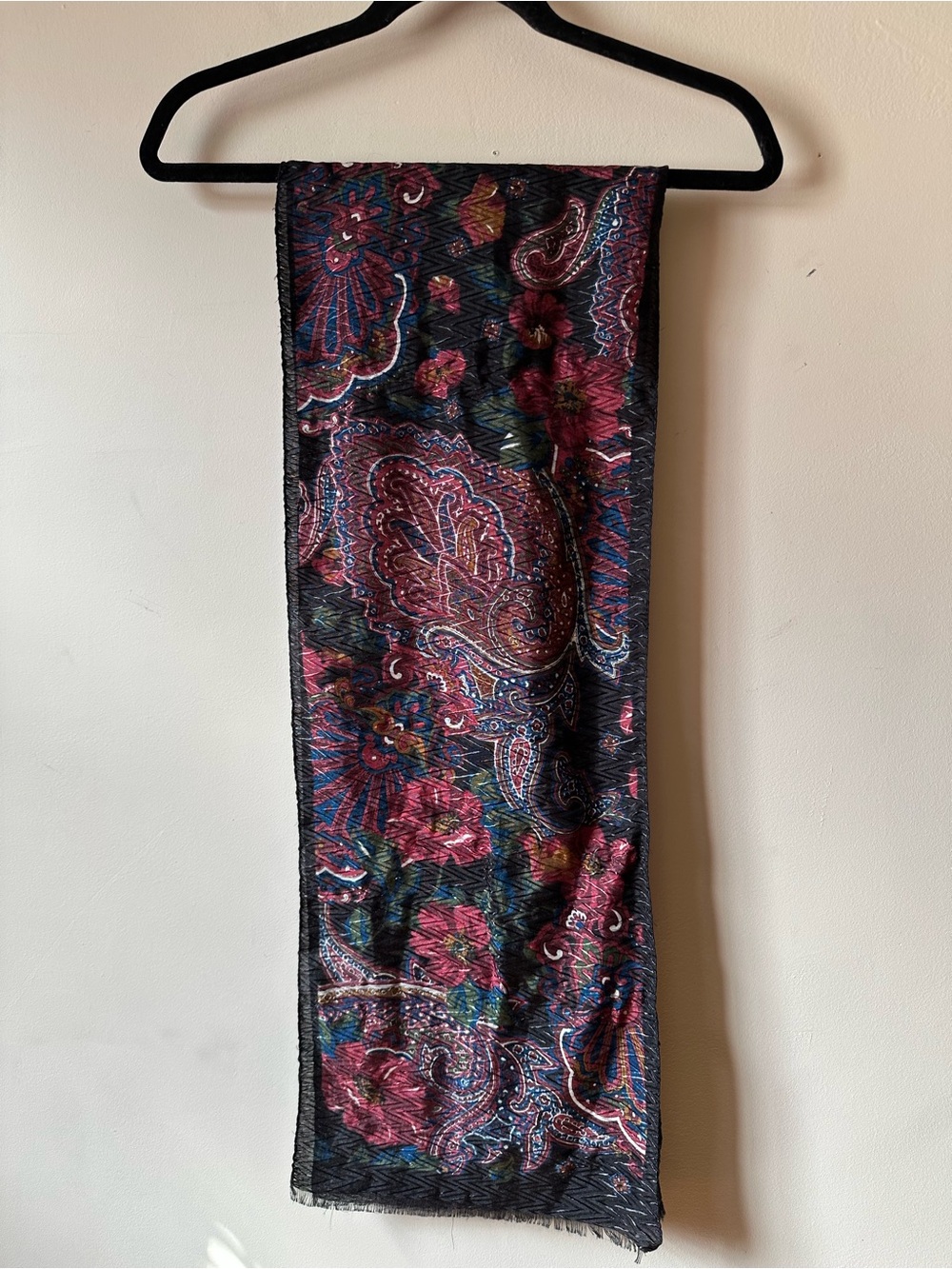 ✨5/$25 Vintage Floral Scarf Made In Italy